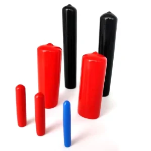 Soft Round Rubber Cap Plastic Cover Rubber Sleeve PVC Rubber Plug Thread Protective Screw Protective Cap Cutting Yueting