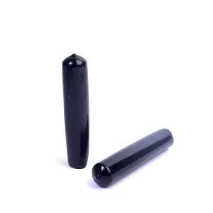 Soft Round Vinyl PVC Cap External-Threaded Screw Protective Cover Lead Rod and Plastic Hose End Cap