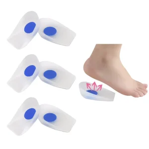 Soft Shock-Absorbing Heel Inserts and Cushions