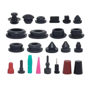 Solid 12mm Black Silicone Rubber Stopper Plug Premium Rubber Products