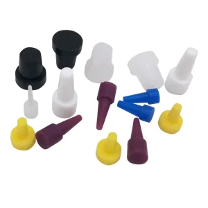 Solid Rubber Stoppers High Temperature Tapered Rubber Plug Black Rubber Tube Stoppers for Hole