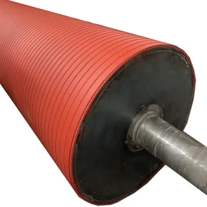 Solid Silicone Rubber Rolls Liquid Silicone Rubber Coated Roller Rubber Roller for Glass