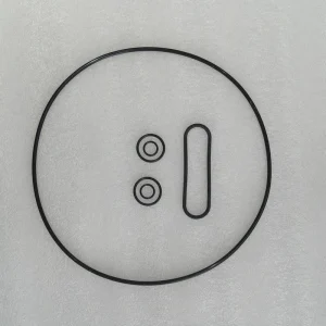 Sondex Black NBR Rubber Gasket Cross Sectioned Product for Effective Vibration and Temperature Resistance