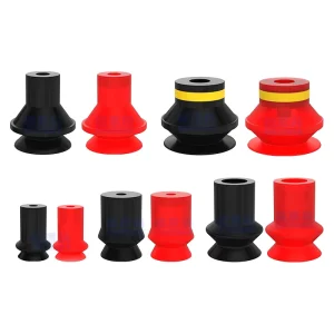 South Korea VMEC VTEC Double Layer Corrugated Vacuum Suction Cup VB5/8/10/15/20/30/40/50 Corrosion Resistant Rubber Products