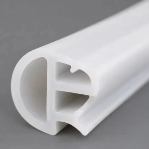 Special-Shaped Silicone Rubber Strip Custom Extrusion Profile High Elasticity Weather-Resistant Silicone Sealing Bar