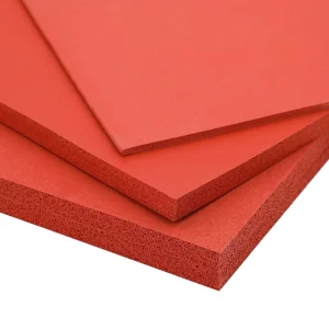 Sponge Silicone Rubber Foam Rubber Sheet Foamed Silicone Rubber Sheet Rubber Sheet for Foam Machines