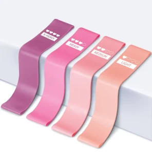 Sport Rubber Loop Bands 4pcs Training Elastic Resistance Yoga Gym Exercise Fitness Elastic Rope and Elastic Band
