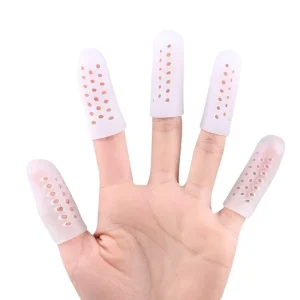 Sports Care Protective Rubber Sleeve for Fingers and Toes Offers Friction Relief and Pain Alleviation