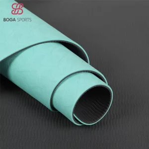 Sports Foldable Exercise Eco Friendly Customized Non Slip TPE Yoga Mat Manufacturer Zhejiang With Logo