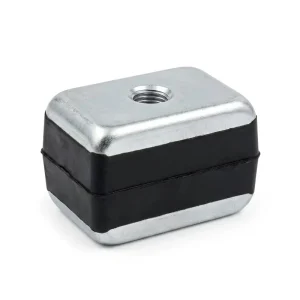 Square Metal-Rubber Vibration Isolator Anti-Vibration Mount Bushing for Industrial Equipment