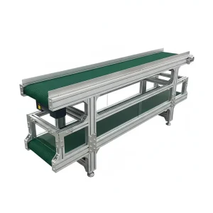 Stainless Steel Belt Conveyor Machine for Warehouse Belting Mobile System with Antistatic and Antibacterial Features