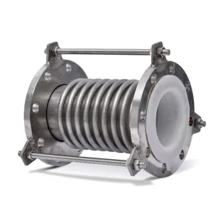Stainless Steel Flange Corrugated Pipe PTFE-Lined Expansion Joint