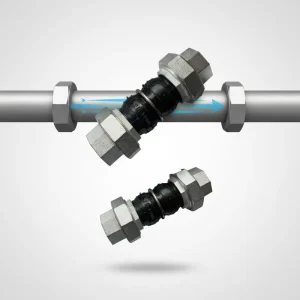 Stainless Steel Threaded Union Flanged Rubber Expansion Joint