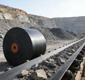 Steel Cord Rubber Heat Resistant Conveyor Belt Custom Cutting Conveyor System for Mining