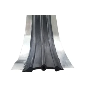 Steel Edge Galvanized Rubber Waterstop for Civil Wall Joint Waterproof High Performance Leakproof Long Lasting Sealing Belt