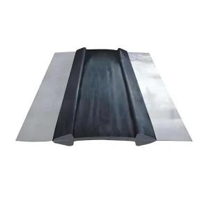 Steel Edge Hydrophilic Rubber Waterstop Strip for Reservoir Joint Waterproof Swelling Durable Leak Proof Infrastructure Barrier
