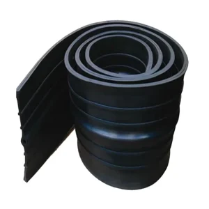 Steel-Edge Rubber Waterstop Strip with Water-Swelling Putty-Type Seal