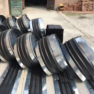 Steel-Edged Neoprene Rubber Waterstop Belt for Tunnel and Subway Joints