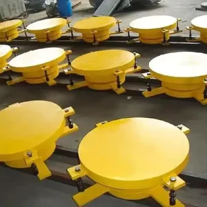 Steel Seismic Isolation Spherical Bridge Bearing with Rubber Material for Highway and Railway Construction