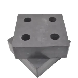 Steel Structure Bridge Elastomeric Bearing Pad, Rubber Shim Blocks with Holes, High Load Bearing Pad for Construction