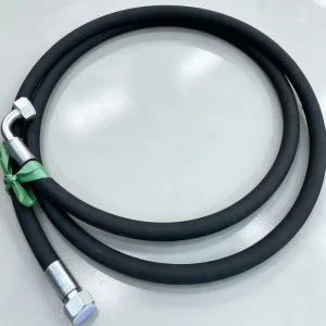 Steel Wire Braided High Pressure Hydraulic Rubber Hose Oil Resistant Tubing for Excavator and Construction Engineering Machinery
