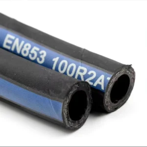 Steel Wire Braided Hydraulic Industrial Rubber Hose, SAE/DIN Standard, ISO9001 Certified