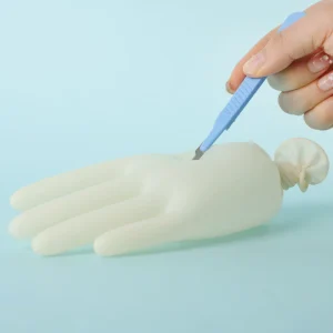 Sterile Latex Surgical Gloves Disposable Rubber Gloves for Medical Examination Surgery