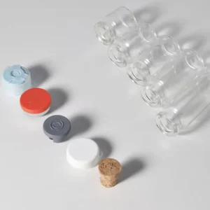 Sterile Processed Empty Glass Vials Different Specifications for Cosmetic Raw Material sealed Storage