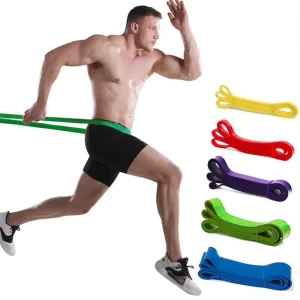 Strength Training Band Fitness Resistance Band Heavy Duty High Elastic TPE Durable Exercise Resistance Bands