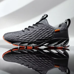 Summer Cushioning Men’s Breathable Sport Shoes Casual Sports Walking Mesh Comfort Men Shoes