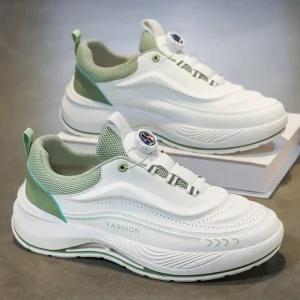 Summer Men’s Breathable and Versatile Thick Soled Sports Shoes Outdoor Casual Running Shoes Fashionable Sports Shoes