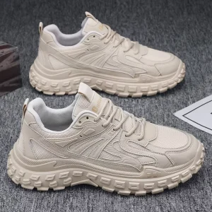 Summer Mesh Breathable and Wear-Resistant Casual Shoes Tire Soles Sports Running Shoes High-Quality Sports Shoes