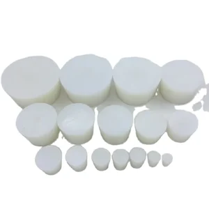 Supplier Customize Specifications Sealing Natural Rubber End Cap with Fixed Silicone Rubber Plug for test Tube Stopper