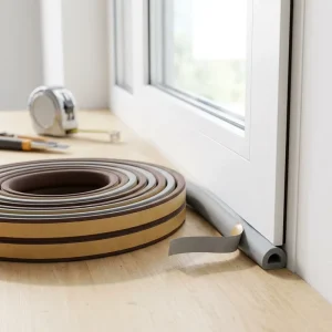 Supplier E-Shape EPDM Foam Rubber Weatherstrip for Building Window and Door Frame Sealing