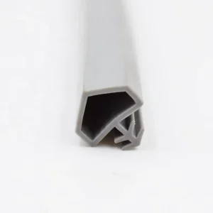 T D H F-Shaped Wooden Door Seal Strip Rubber Window Gasket for Curtain Walls