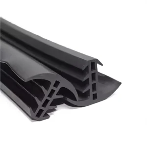T-Shape Rubber Sealing Strip for Solar Installation Curtain Walls, Waterproof Heat-Resistant