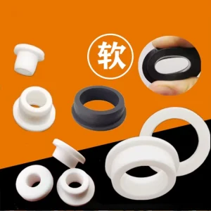 T-Type Sleeve Bushing Soft Washer Rubber Ring Sealing Grommet