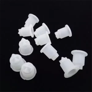 T shaped Shockproof Non slip Plastic Rubber Part Stopper Customizable Rubber Plug Medical Cross Slit Valve ISO9001 Certified