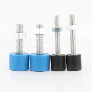 TDC41/42 Soft Rubber Block with Front Hex Hole, UNBH/H Polyurethane Stop Bolt