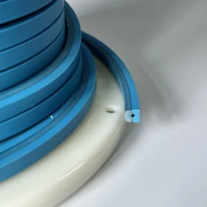 TEMPEST Factory Manufacture High Precision Molded Extrusion Ag Al Tube Conductive Silicone Rubber Hose For Electronic Equipment