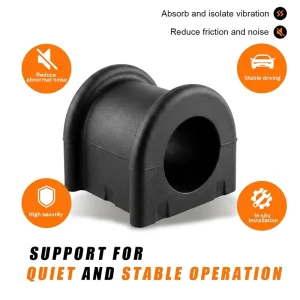 48815-0A010 Natural Rubber Stabilizer Bar Bushing Split Molded Chassis Shock-Absorbing Auto Part