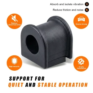TOY Stabilizer Bushing OE 48815 0F010 Anti Vibration Wear Resistant Balance Bar Rubber Bushing Replacement Auto Spare Parts