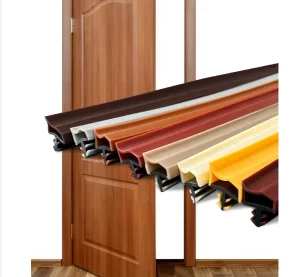 TPE Double-Glazing Door Rubber Seal Strip Soundproof Wear-Resistant Heat and Cold Resistant