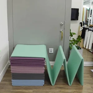 TPE & Nature Rubber Eco friendly Non slip Yoga Mat Multi functional Foldable Outdoor Camping Mat