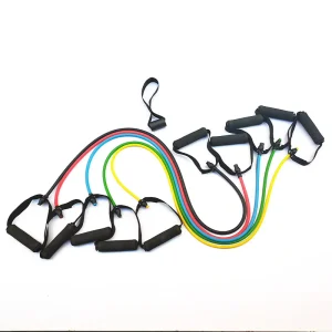 TPE One Word Resistance Exercise Elastic Band for Fitness Yoga Body Shaping Full Body Training