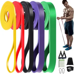 TPE Yoga Resistance Band Sports Equipment Pull Up Assist Indoor Multi Functional Fitness Elastic Band Resistance Band