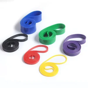 Talltop Custom Logo Latex Material Elastic Loop Resistance Bands (8 Levels) Eco Friendly Waterproof Durable for Fitness Gym
