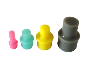 Tapered Silicone Rubber Plugs for Powder Coating and Painting