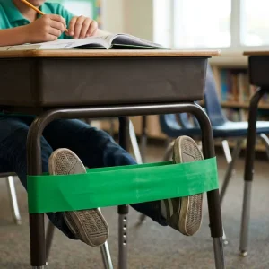 Teens Chair Foot Bands Natural Latex Sensory Stretch Classroom ADHD Students Focus Learning Fitness Resistance Band