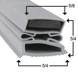 Temperature Resistant Refrigerator Door Magnetic Gasket Fridge Door Soft Pvc Sealing Strip Sliding Door Rubber Gasket Seal